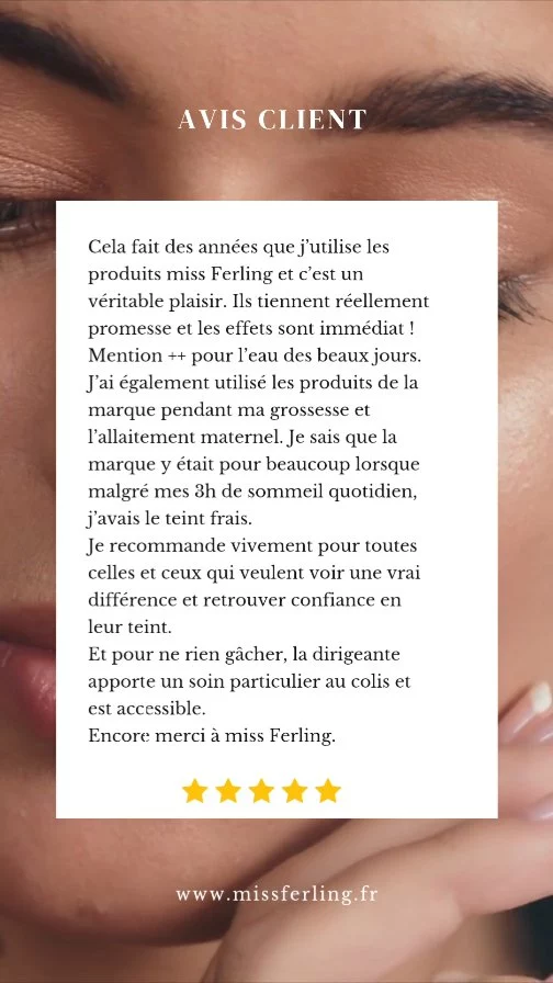 Prête pour votre expérience Miss Ferling ?

Nous apportons une attention personnalisée à chaque commande, et c'est toujours un plaisir de vous lire sur Google 
!
Maintenant, nous serions ravies que vous découvriez tout l'univers Miss Ferling. 

Cliquez sur le lien en bio pour visiter notre site web et explorer nos créations uniques : www.missferling.fr

Partagez votre histoire Miss Ferling en commentaire ⬇️🩵

Merci à notre chère communauté 
#MissFerling #madeinfrance #artisandelabonnehumeur #savoirfairefrançais