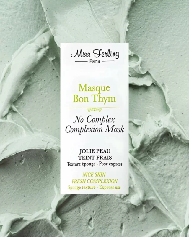 ☀️ Le secret pour une peau fraîche et éclatante cet été ? Le Masque Bon Thym de Miss Ferling ! 

🌿 Avec la chaleur et l'humidité, notre peau a besoin d'un coup de pouce pour rester au top.

 Ce masque purifiant et détoxifiant libère votre peau des impuretés et de l'excès de sébum en un clin d'œil. ( 3 minutes top chrono ) Résultat ? 

Un teint clarifié, frais et lumineux, prêt à rayonner sous le soleil ! ✨

#MissFerling #MasqueBonThym #Été #SoinsPeau #BeautéEstivale #PeauNette #Éclat #Fraîcheur #RoutineBeauté #SummerSkin